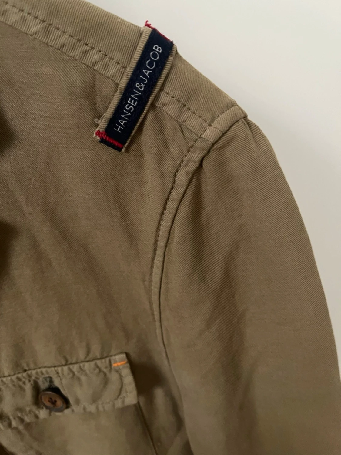 Olivgrön kavaj från Hansen Jacob  - 3