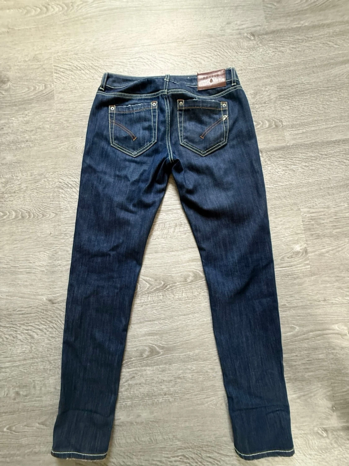 Mörkblå dondup jeans  - 1