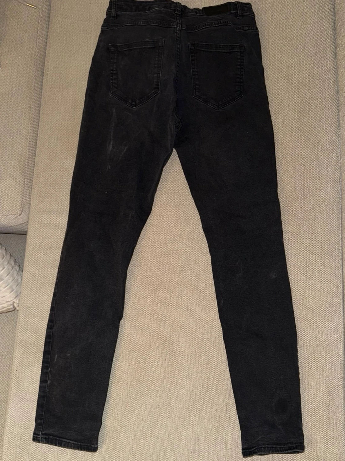 Svarta skinny jeans