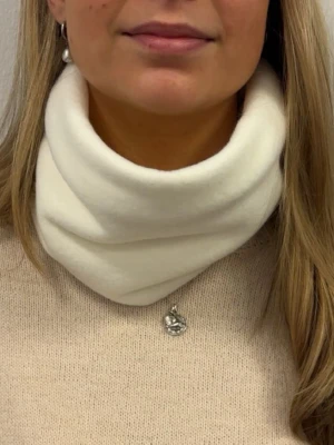 Fleece buff - snow - 🤍