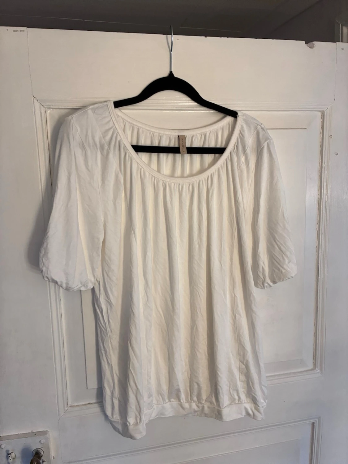 Vit blus från Soyaconcept