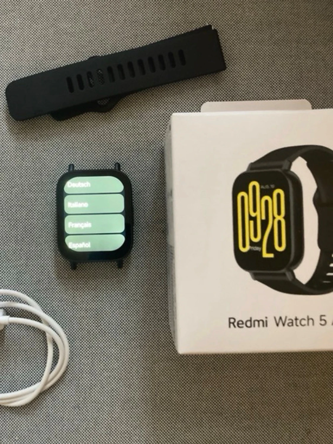 Redmi Watch 5 active svart smartklocka