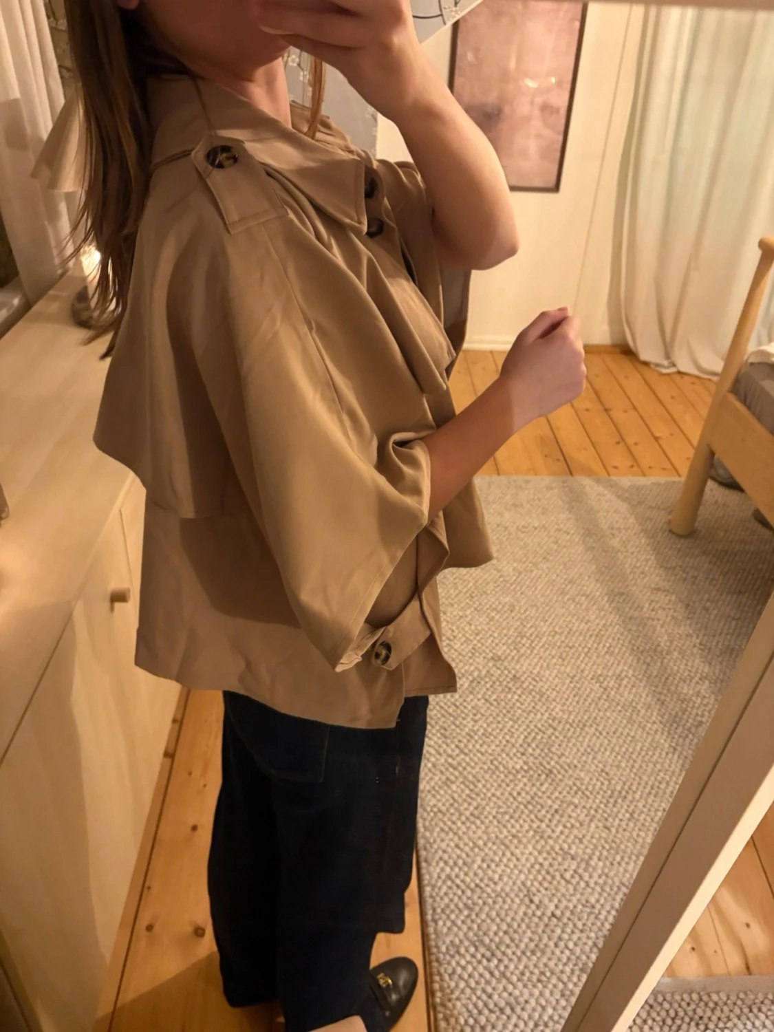 Trench coat cape  - 2