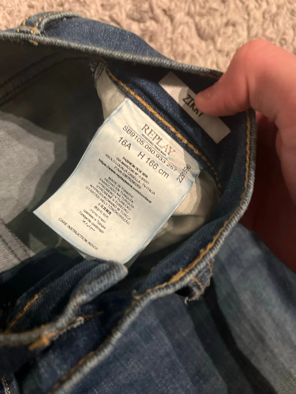 Blå jeans från Replay - 2