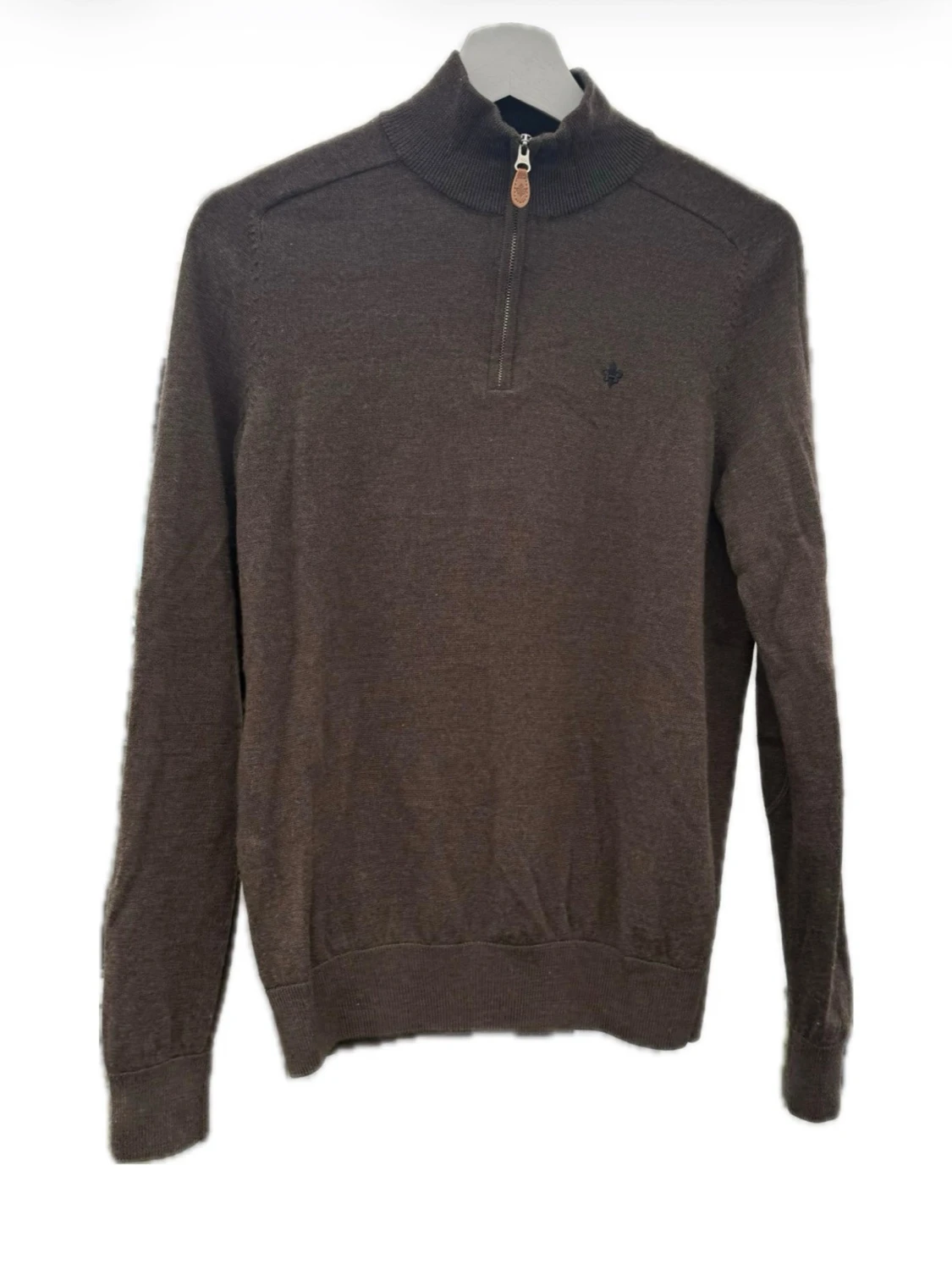 Brun  halvzip Morris - 1
