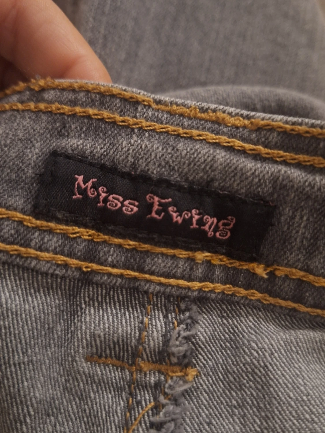 Gråa raka jeans - 2