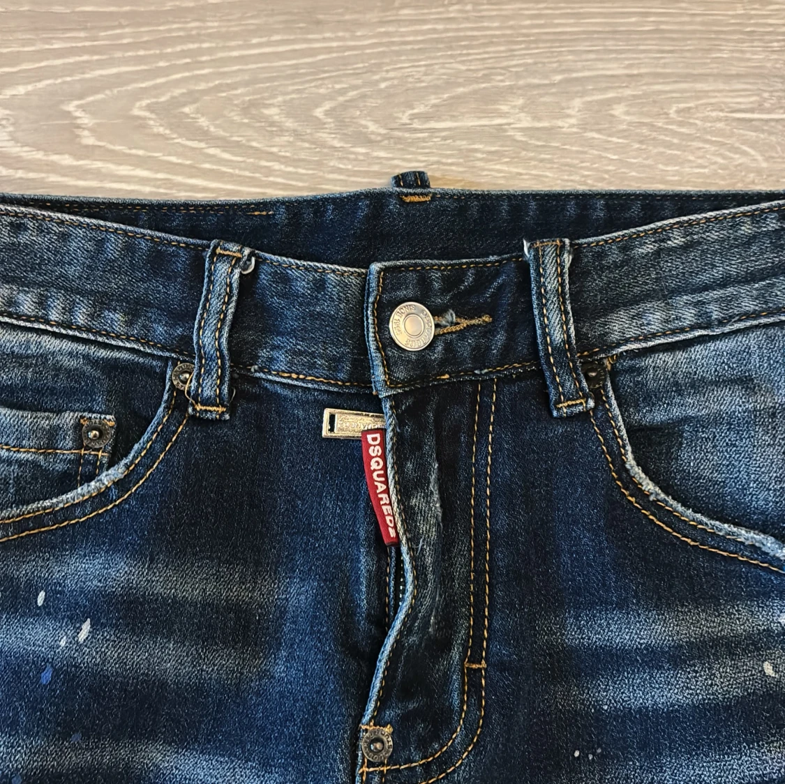 Dsquared2 slim jeans med slitningar - 1