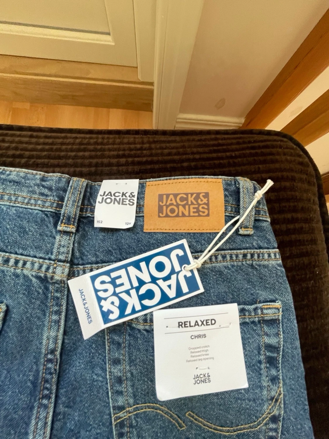 Blå raka jeans från Lee - 2
