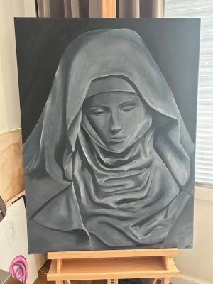 80x60 akryl tavla - Säljer en 80x60 tavla som är gjord av akrylfärg. 