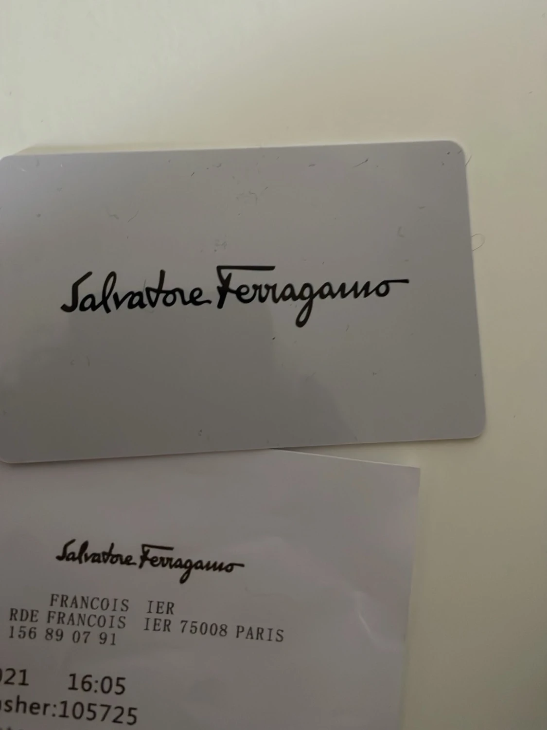 Salvatore Ferragamo svart bälte - 3