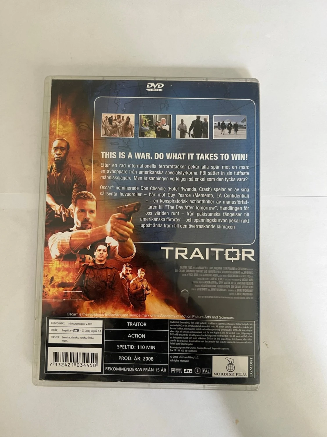 Traitor DVD-film - 1