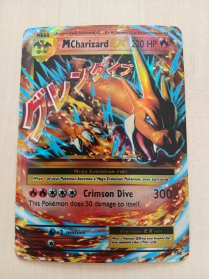 Pokémonkort MCharizard EX holo - Pokémonkort MCharizard EX holo