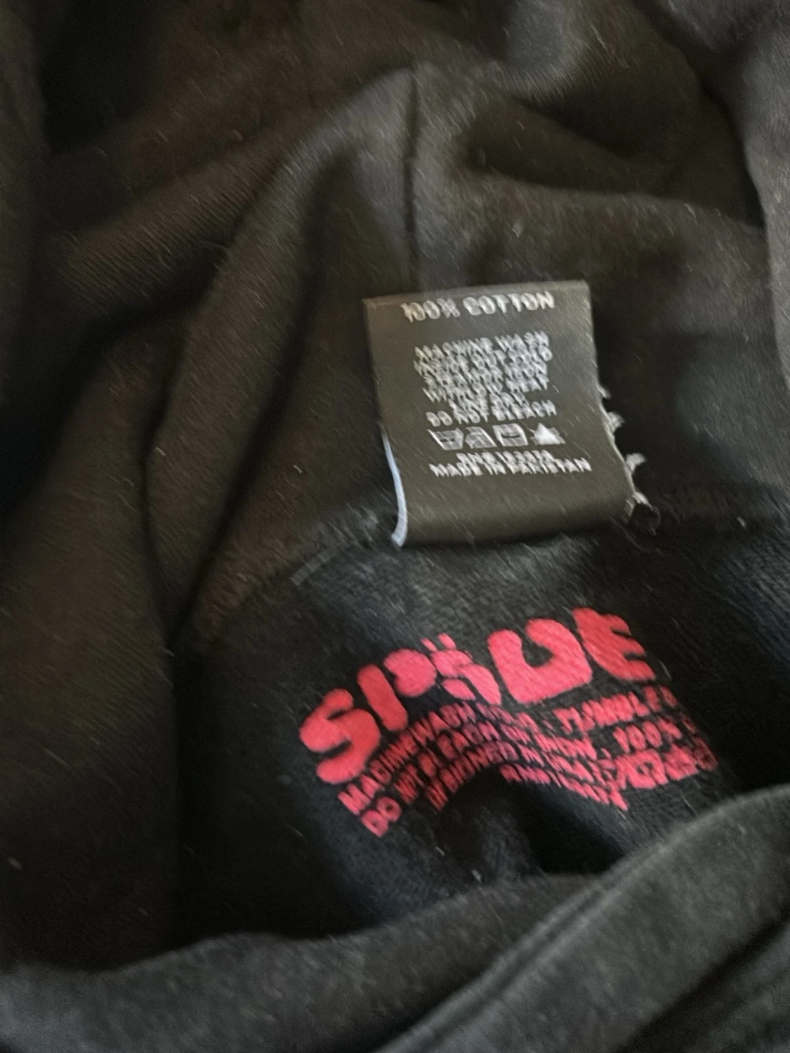 Svart Sp5der hoodie - 3