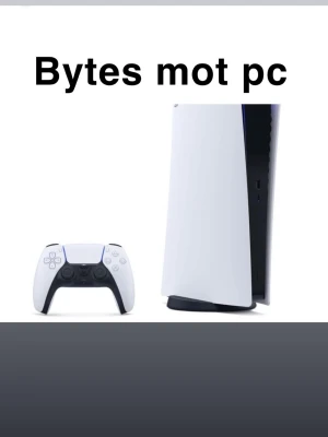 PlayStation 5 konsol med handkontroll - BYTES MOT GAMING DATOR. PS5an är använd drygt 1 år 