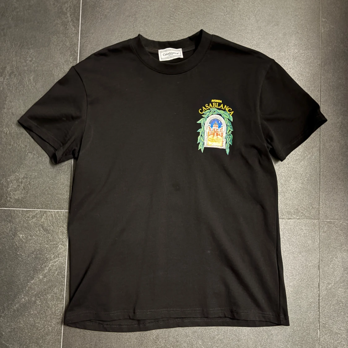 Svart Casablanca Avenida t-shirt - 1