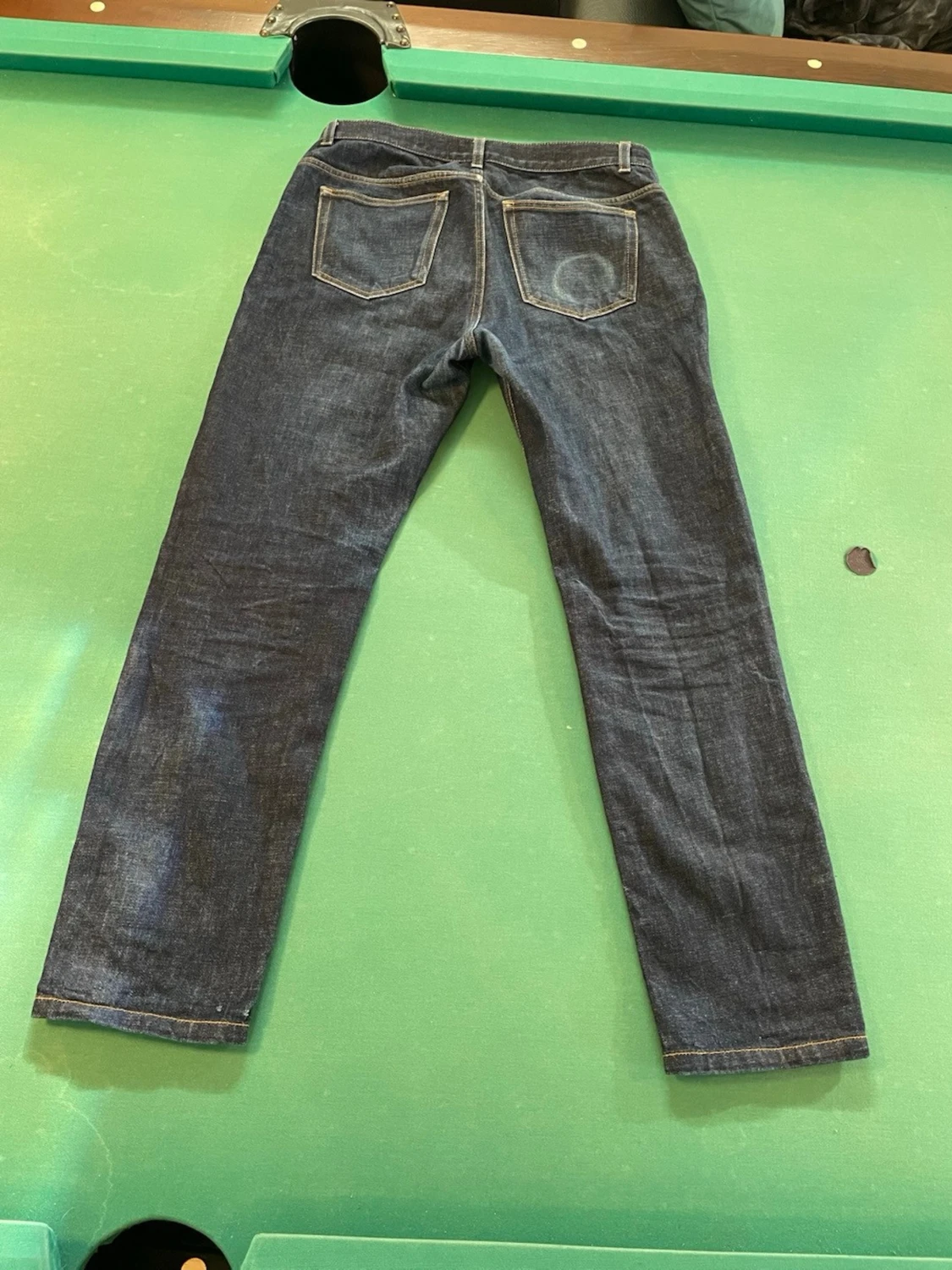 Asket raw denim jeans  - 1