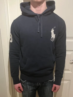 Ralph Lauren Big pony Hoodie - Säljer en skön Ralph Lauren hoodie! | Fint skick på hoodien! Har två mindre lagningar som i stort sätt är osynliga vid användning! | Storlek M. | Ställ gärna frågor innan du köper!