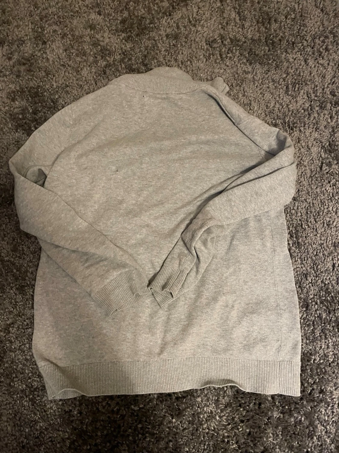 Ljusgrå halvzip tröja från Oscar Jacobson - 1