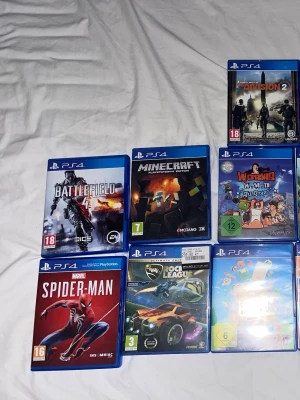 PS4 spelpaket  - 100kr per spel 