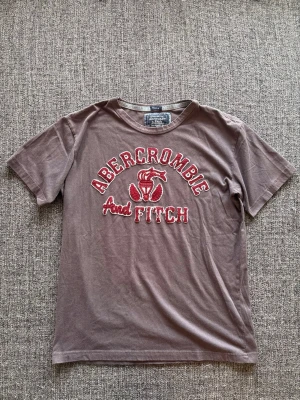 Abercrombie & Fitch T-shirt ~ 2000’s modell - Sjukt eftertraktad Abercrombie & Fitch T-shirt i brun färg – sjukt sällsynt, stl L. Fint skick och sitter riktigt bra, perfekt till vardag 🌿  Kan även gå ner lite i pris vid snabb affär ✌️ Skickas inom 24h 📦