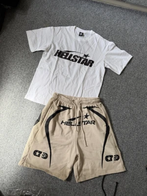 Hellstar white and beige summer set - Size is M, true to size Just as new, never worn. Feel free to ask questions