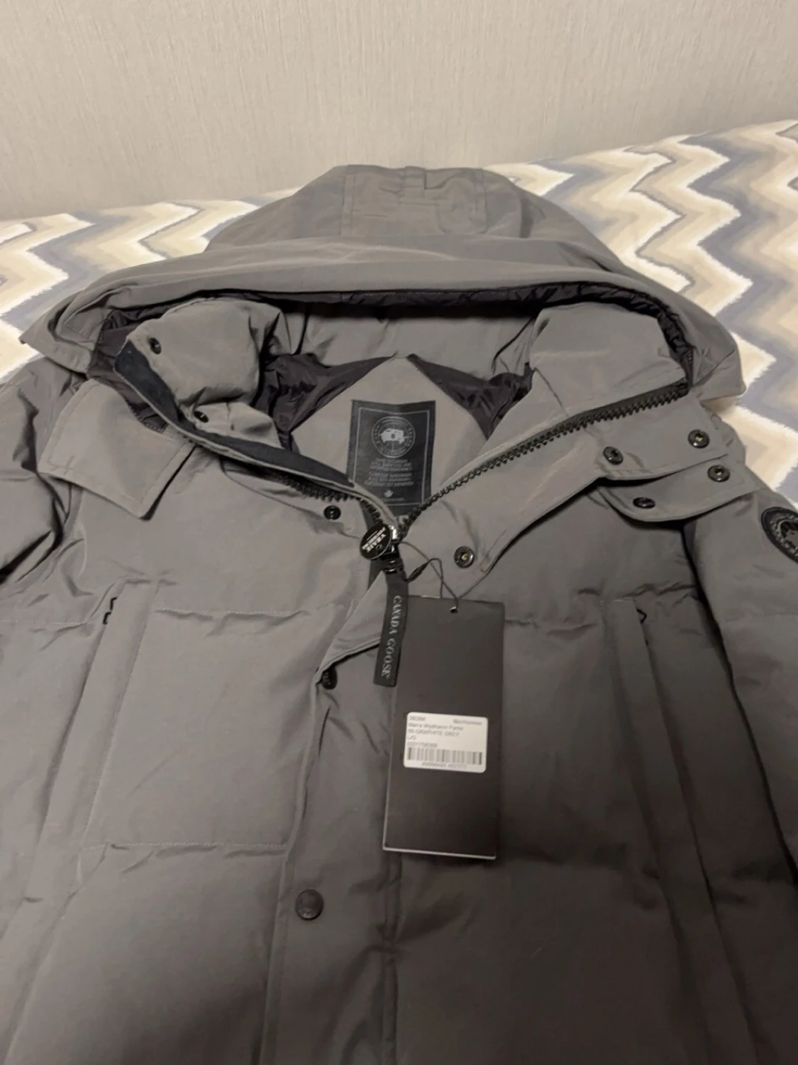 Grå dunjacka från Canada Goose - 3