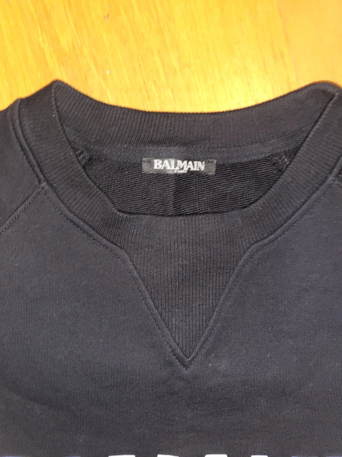 Svart sweatshirt från Balmain Paris - 1