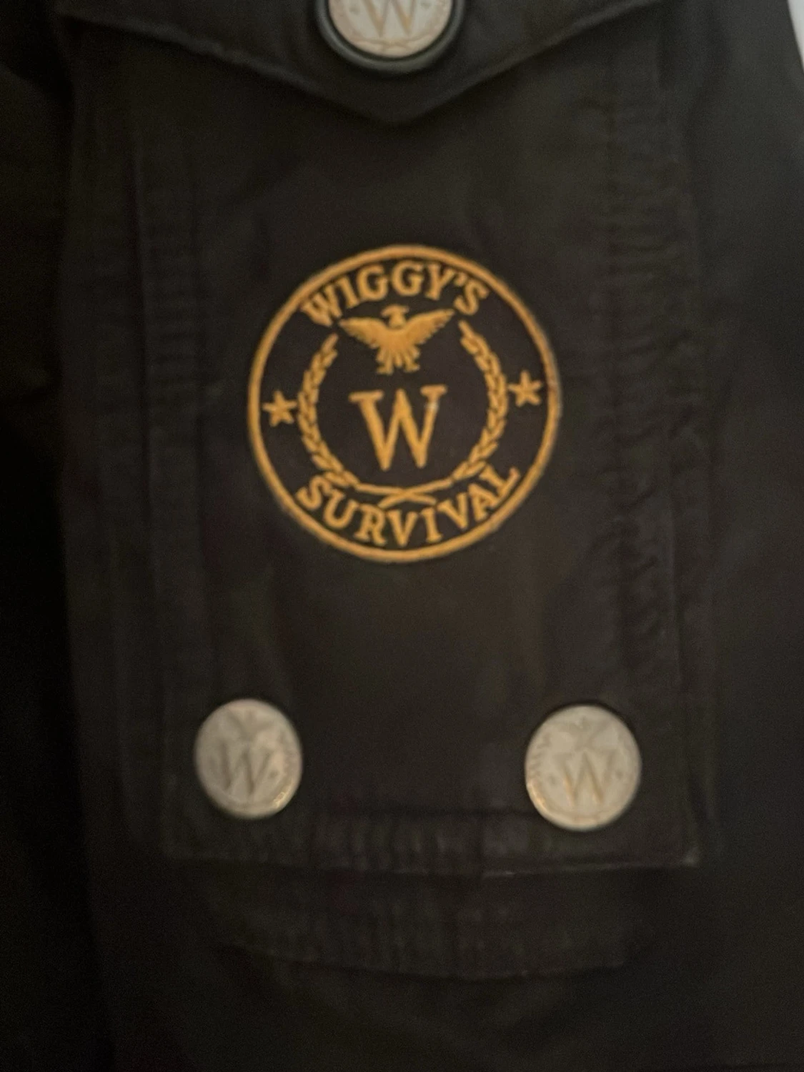 Svart parkas med äktapäls  från Woolrich - 4