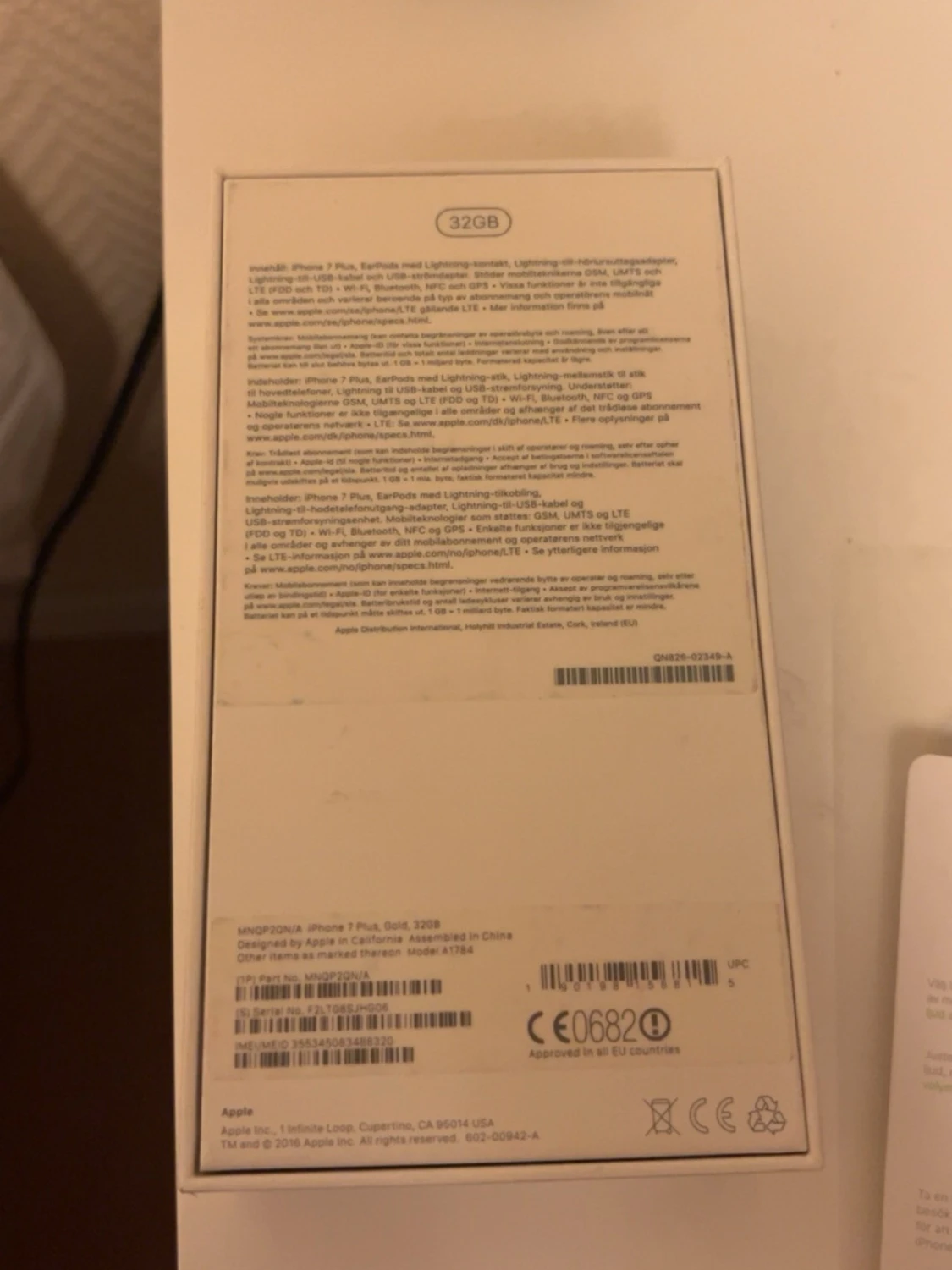 Apple iPhone 7 Plus guld  - 4