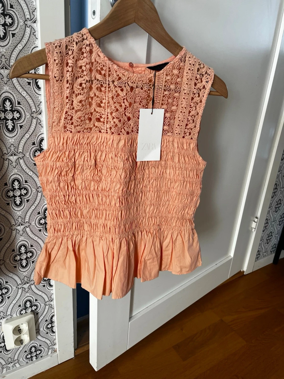 Zara pelpumtopp i storlek S - 2