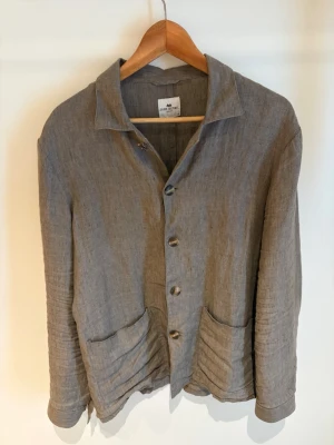Linen Overshirt John Henric - Overshirt i linne från John Henric - storlek M
