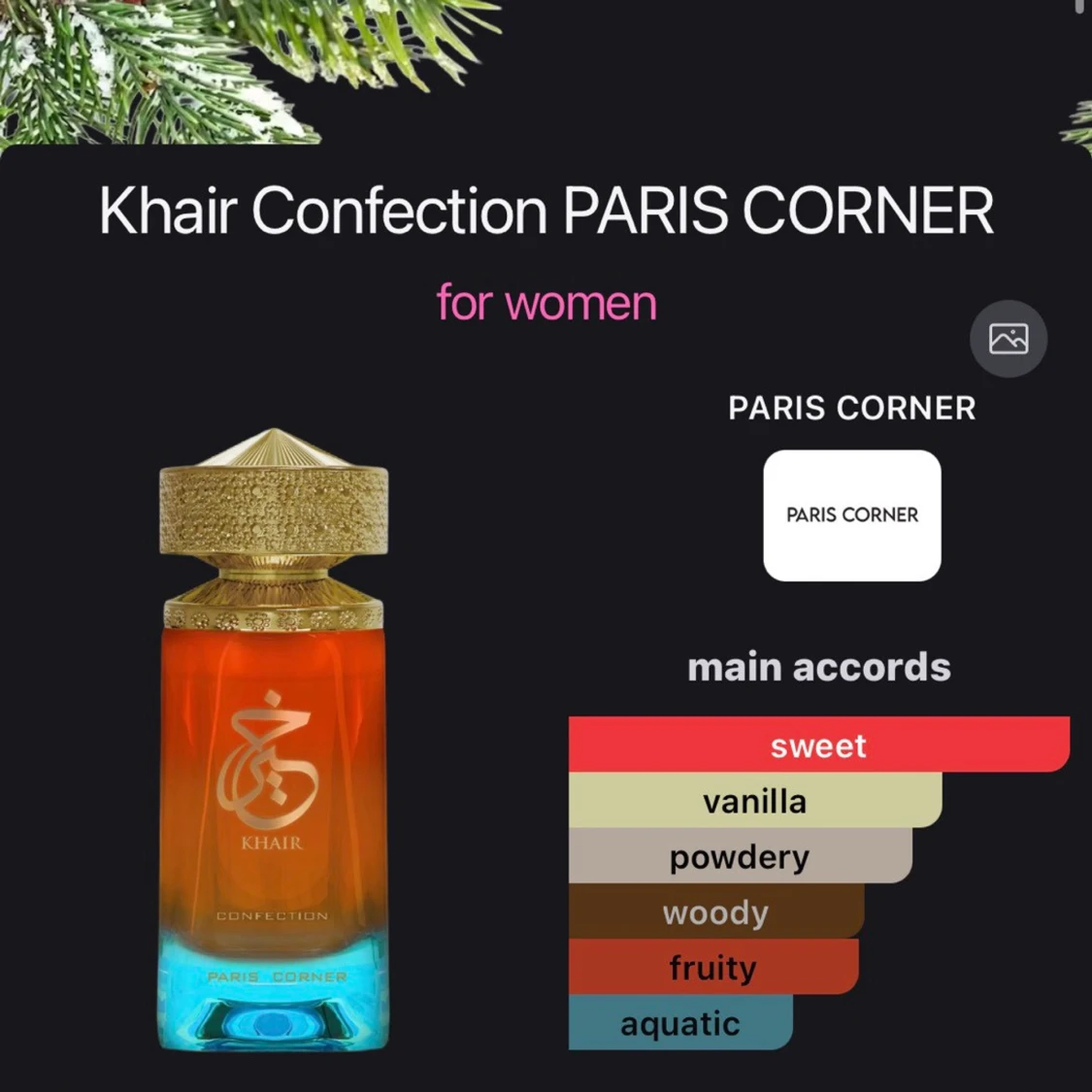 Paris Corner Khair Confection edp 100 ml - 3