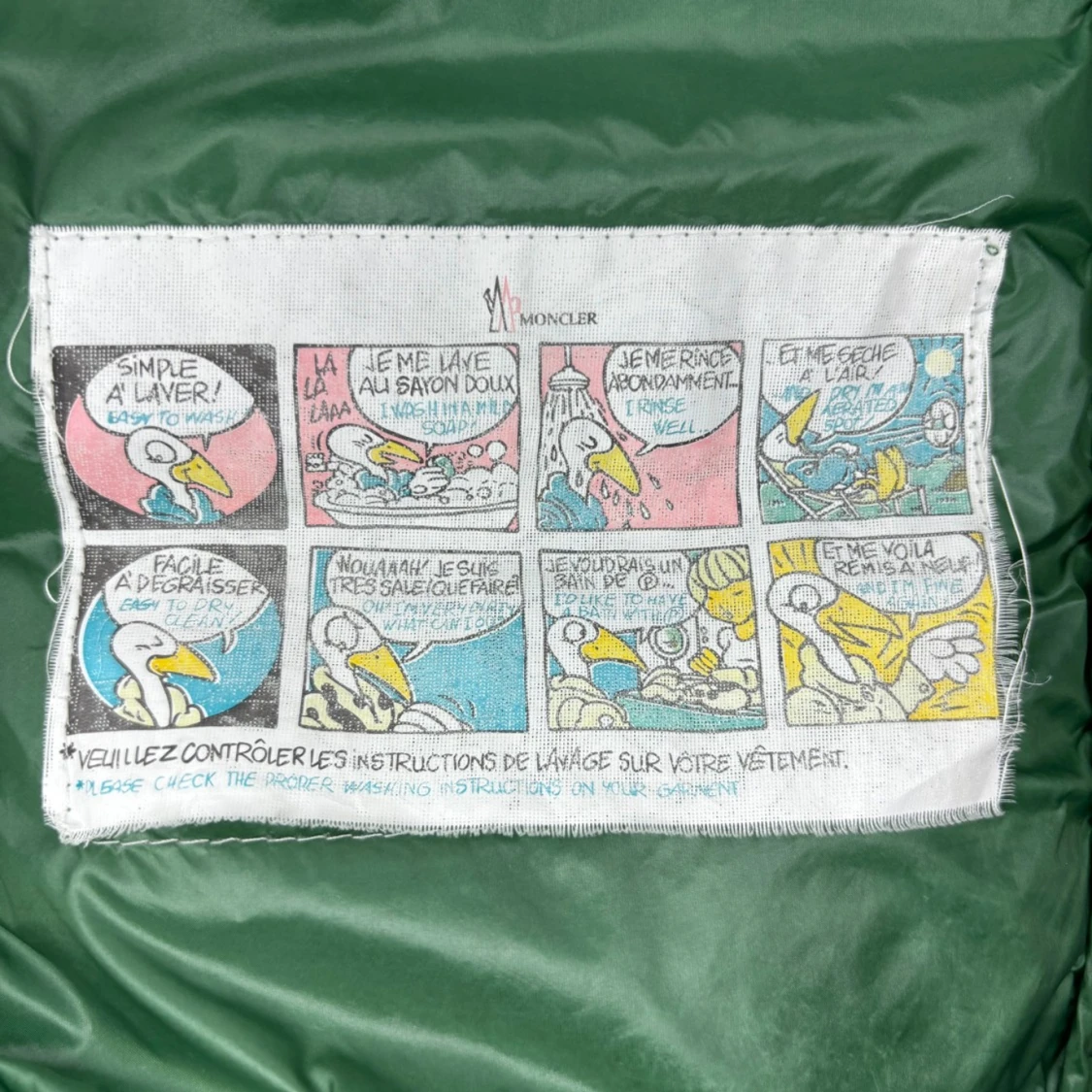 Grön pufferjacka från Moncler - 3