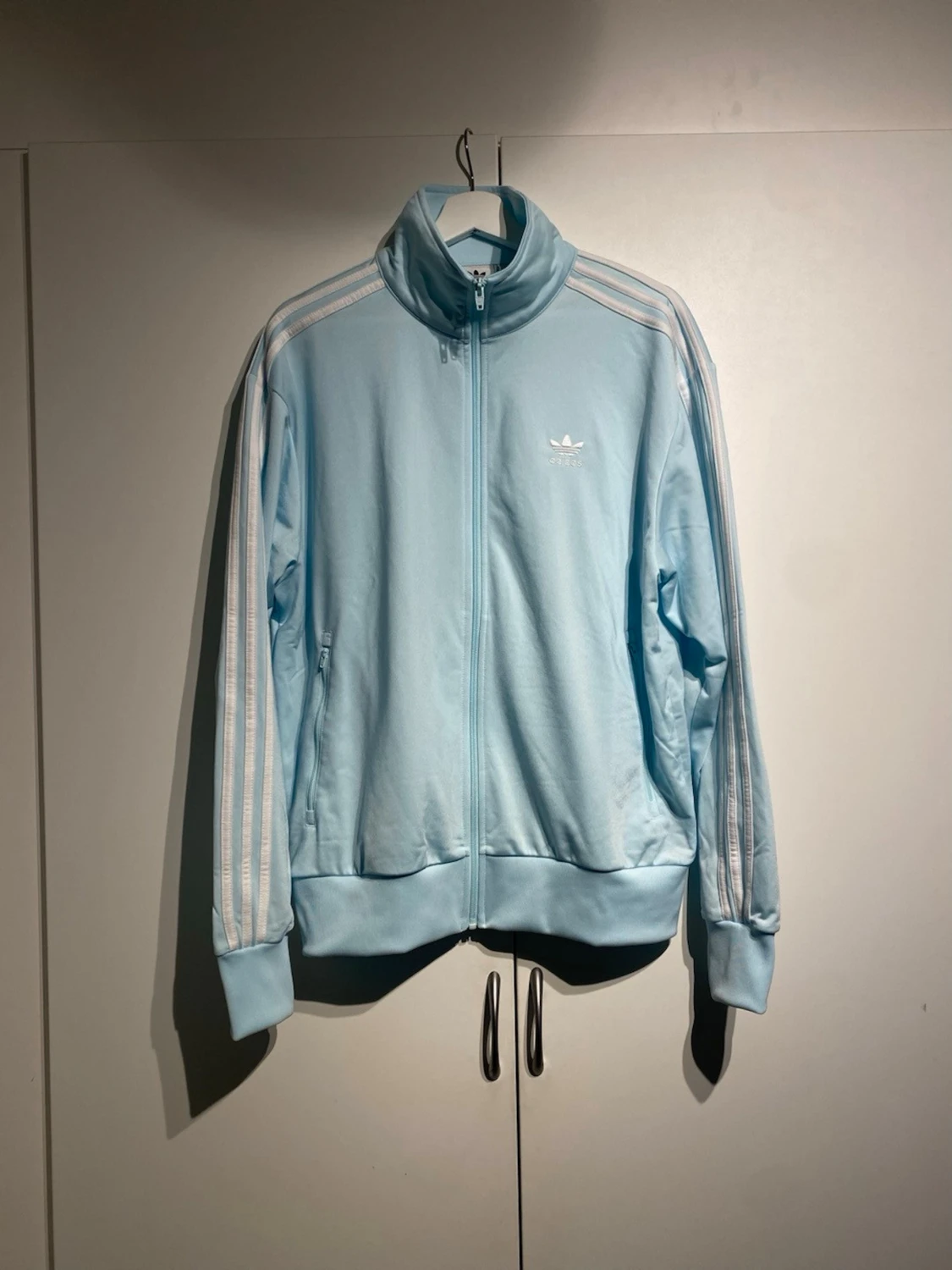 Ljusblå Adidas track jacket - 3