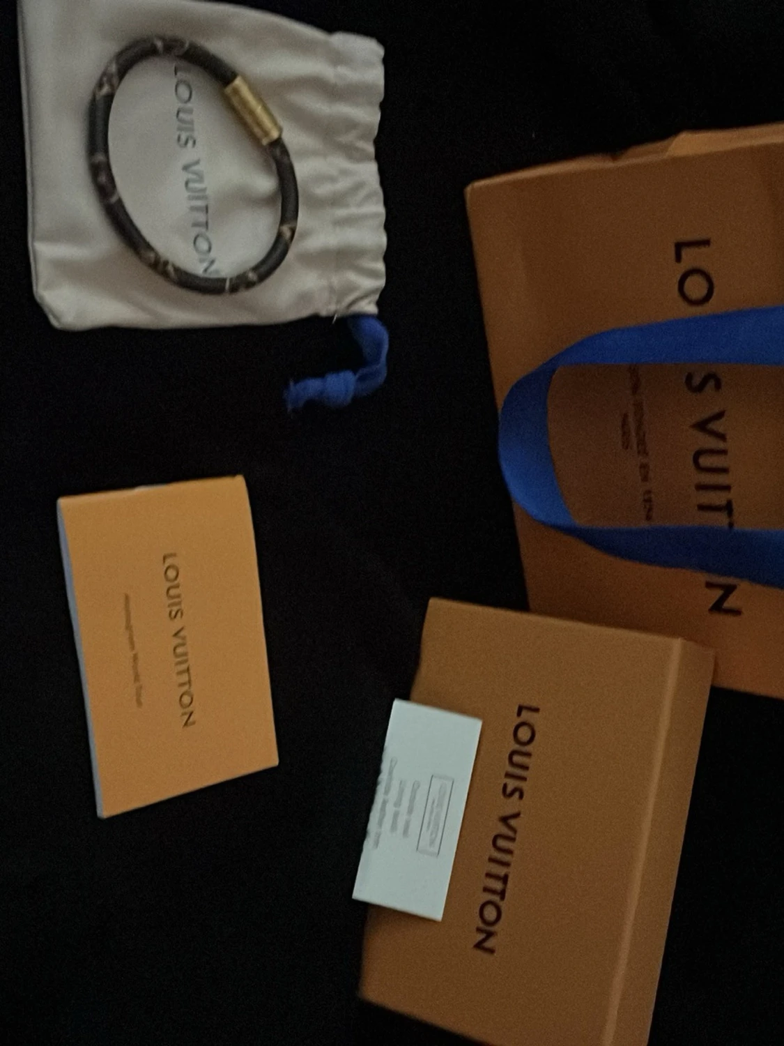 LV monogram armband