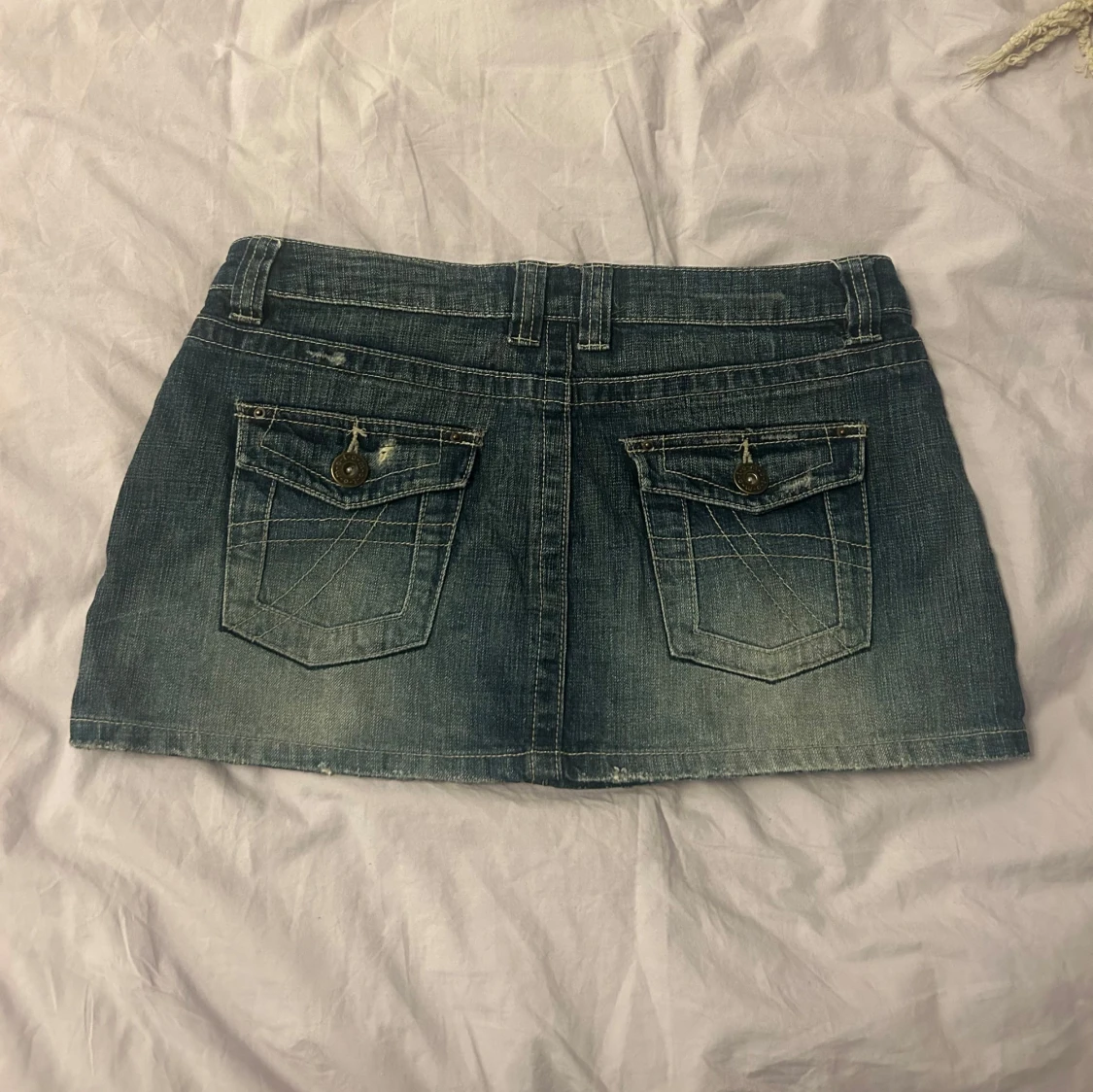Mini jeanskjol