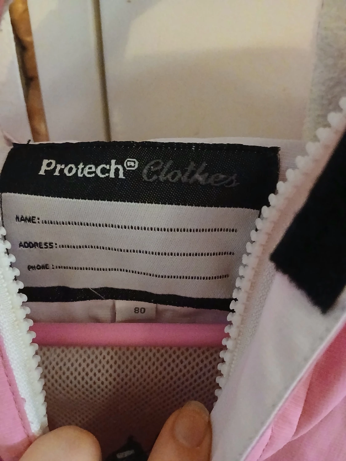 Rosa vindjacka från protech - 2