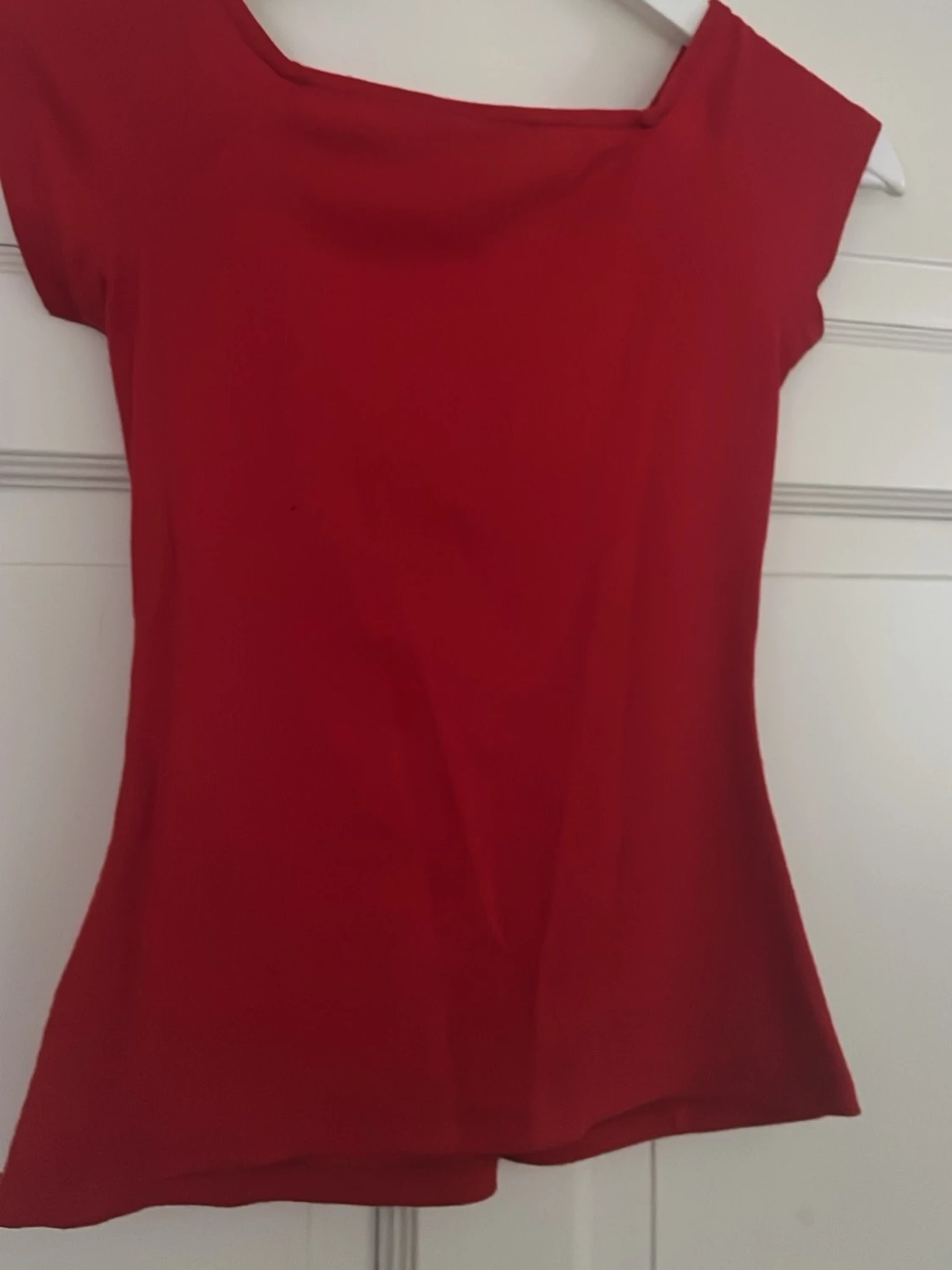 Röd ribbad topp från Anna Field - 2