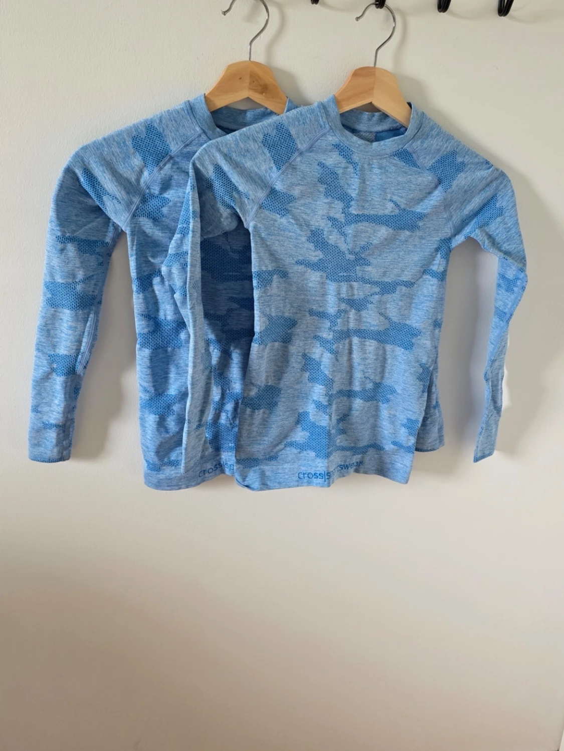 Blå underställ långärmad topp Cross Sportswear