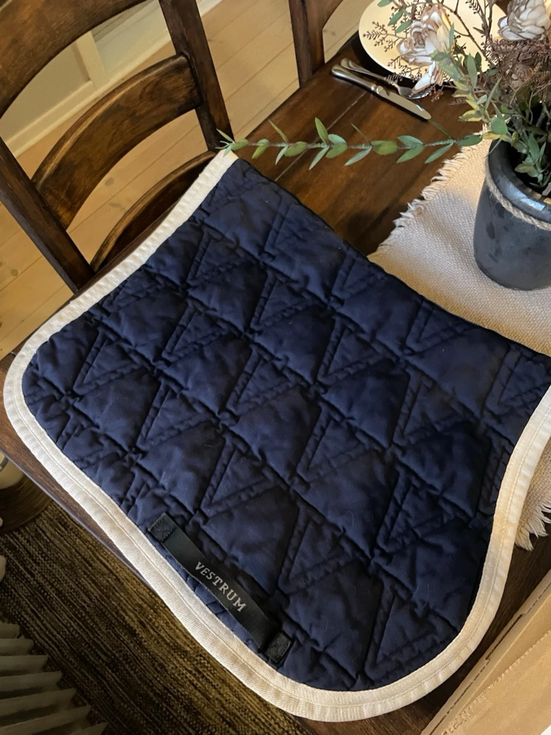 Marinblått schabrak från Vestrum - 1