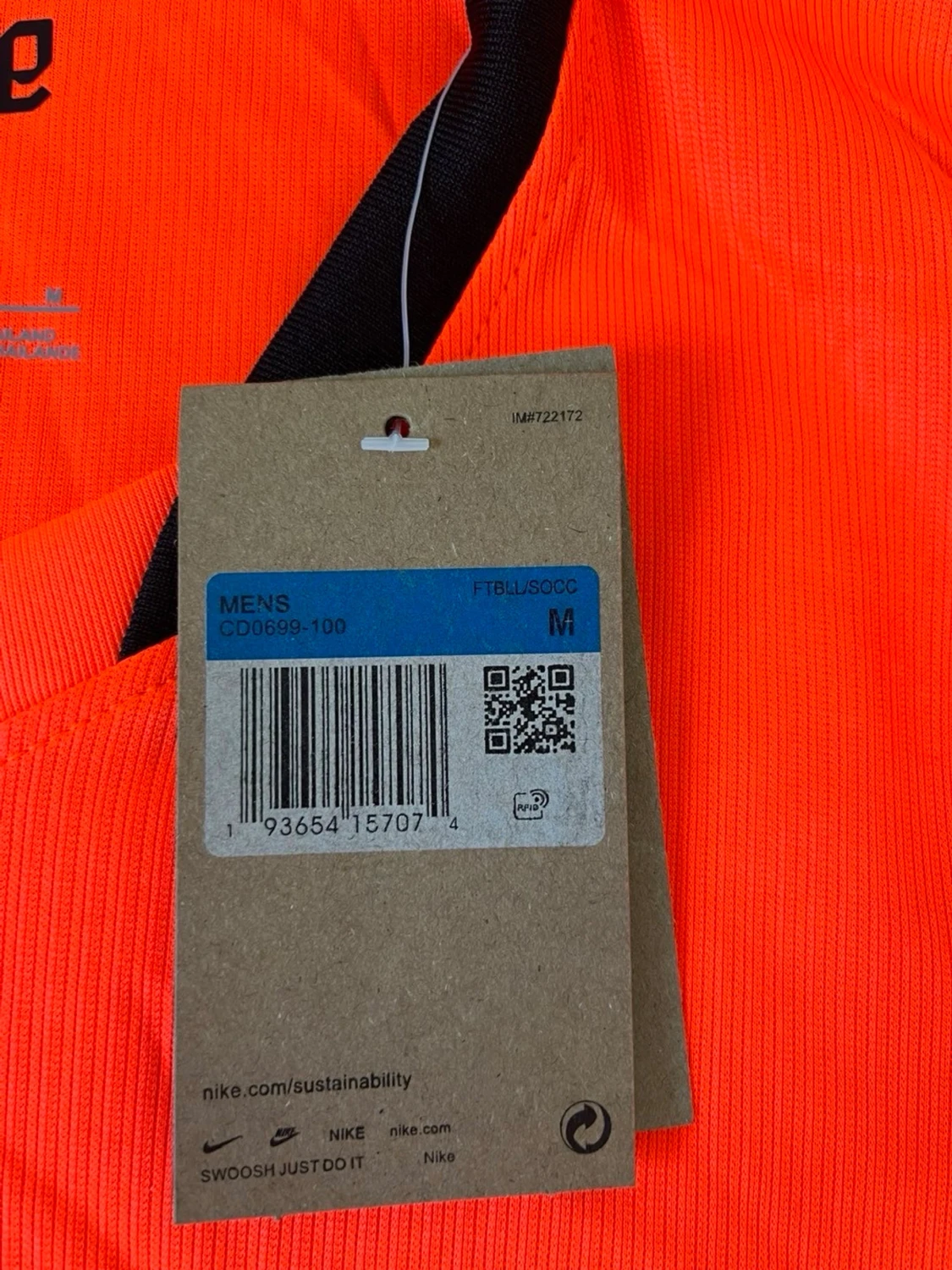 Holland Nike fotbollströja orange - 2