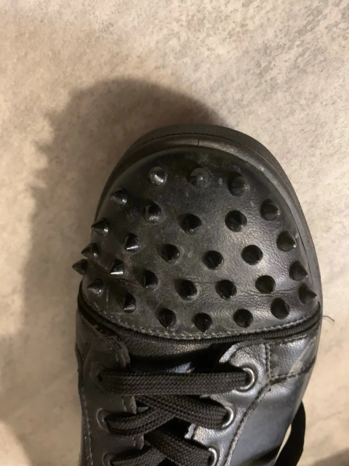 Svarta sneakers med nitar - 3