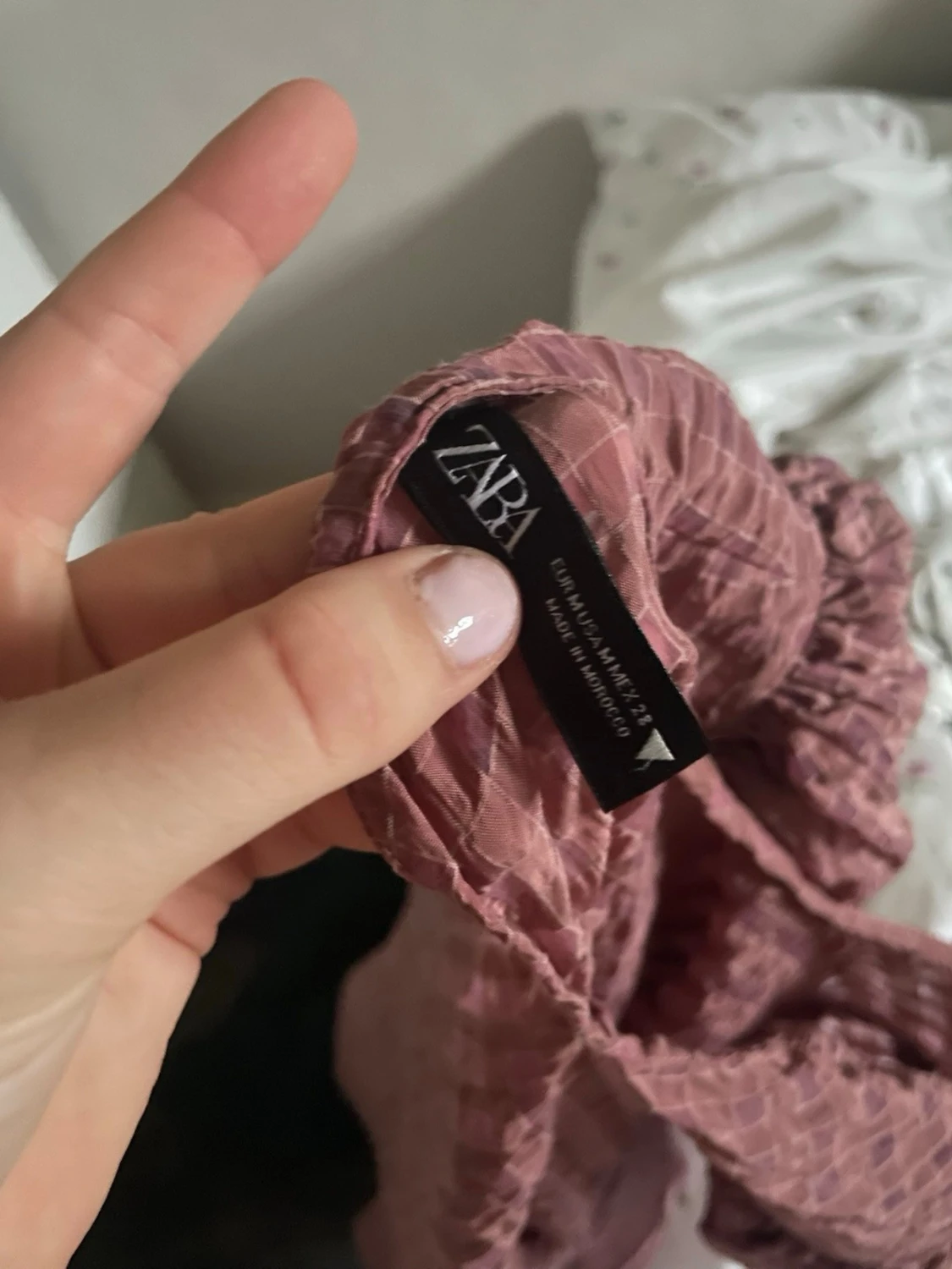 Mörk rosa blus - 3
