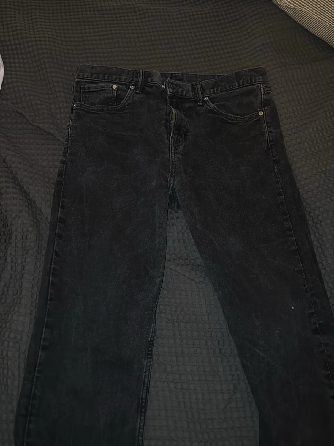 Svarta slim fit jeans