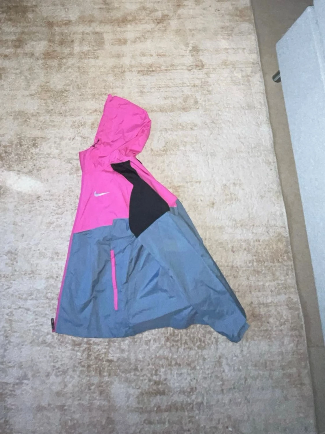 Nike vindjacka rosa och grå - 1