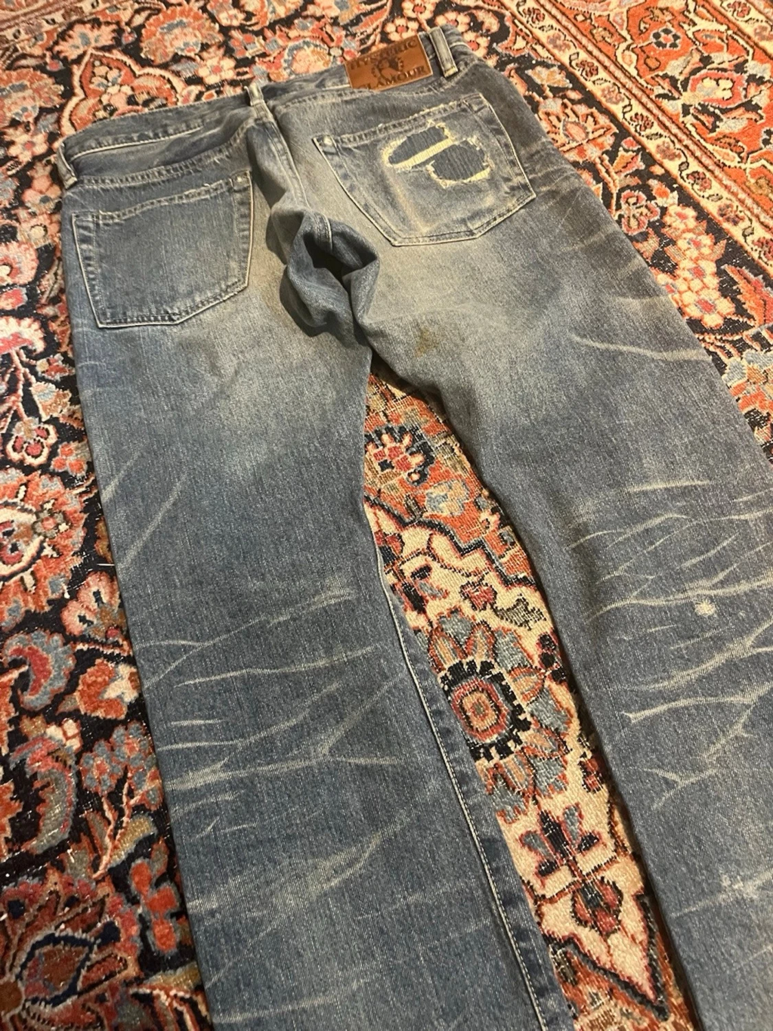Hysteric glamour distressed Selvedge jeans - 2