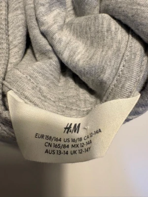 Ljusgrå hoodie från H&M - En stilren ljusgrå hoodie från H&M med klassisk huva och magficka. Hoodien har en enkel design utan tryck eller mönster och är tillverkad i mjukt material som känns skönt mot huden. Perfekt för en avslappnad look.