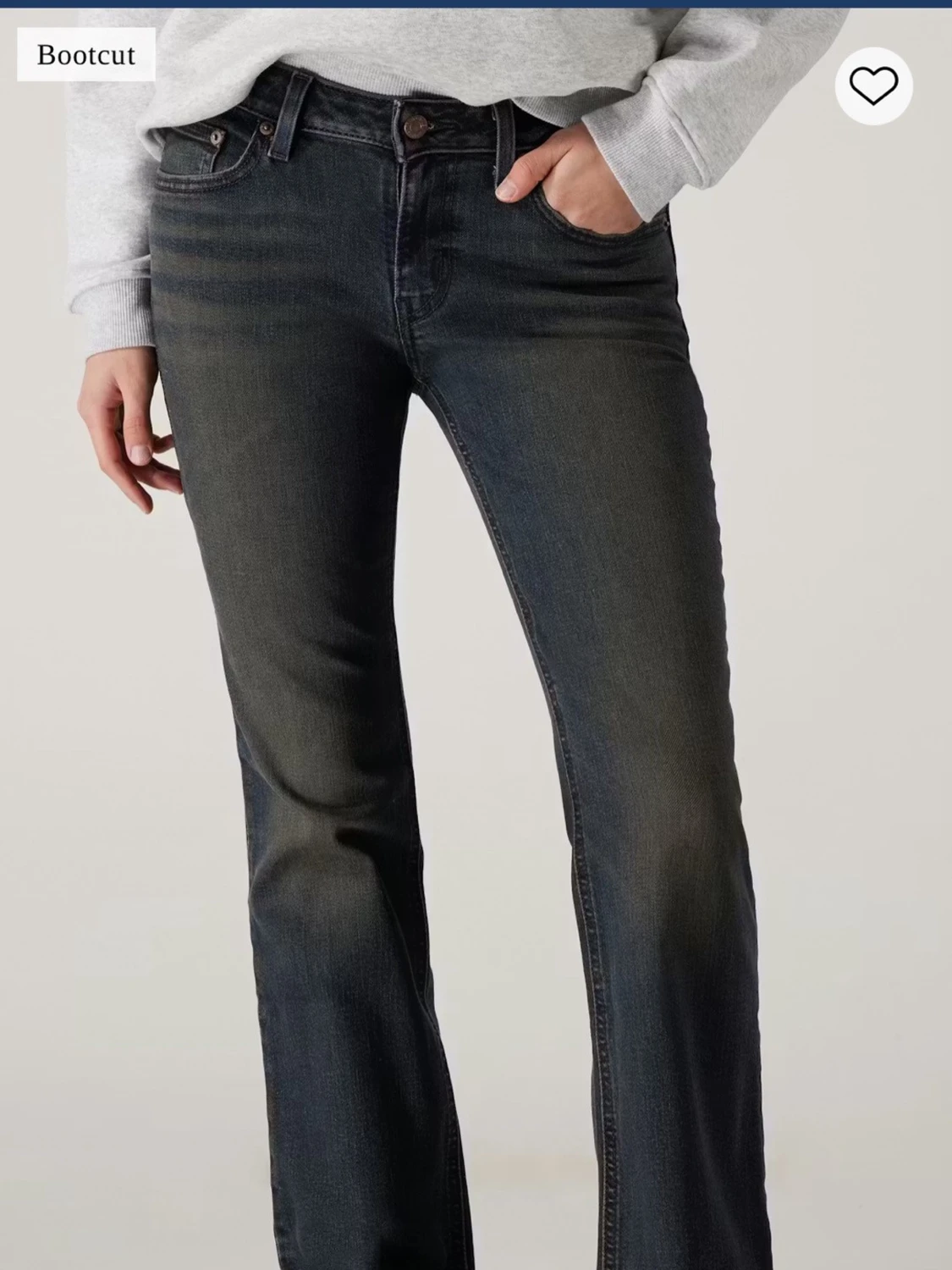 Mörkgrå Levi's jeans - 3