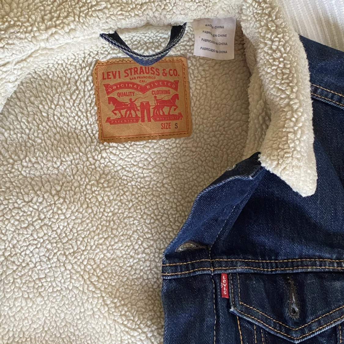 Levis jeansjacka - 90