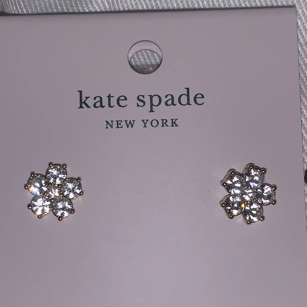 jättefina örhängen från market Kate Spade New York ❤️‍🔥aldrig använda och i perfekt skick! nypris €45/$45/500kr. . Accessoarer.